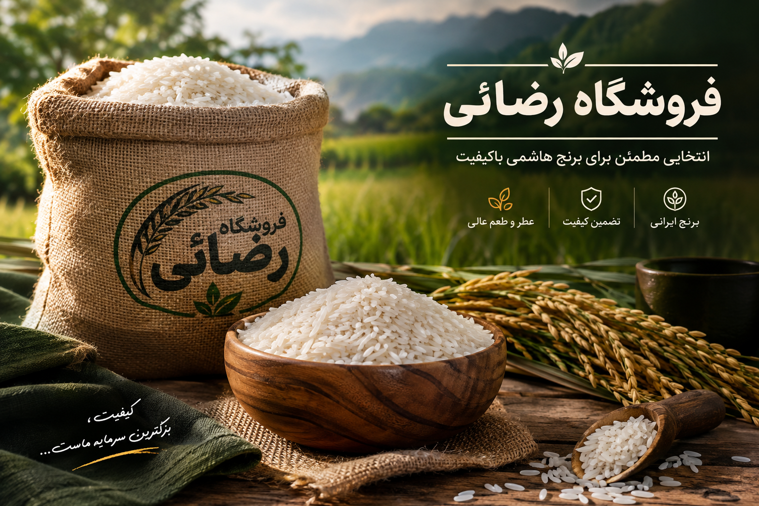 چطور هنگام خرید برنج هاشمی، برنج باکیفیت را انتخاب کنیم؟